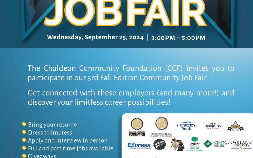 Fall Community Job Fair